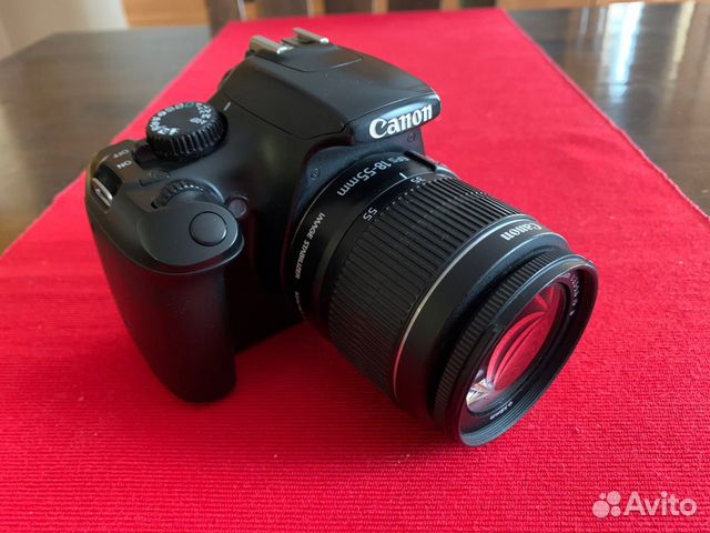 Зеркальный фотоаппарат canon eos 1100d 18-55 kit