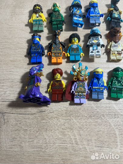 Lego ninjago минифигурки