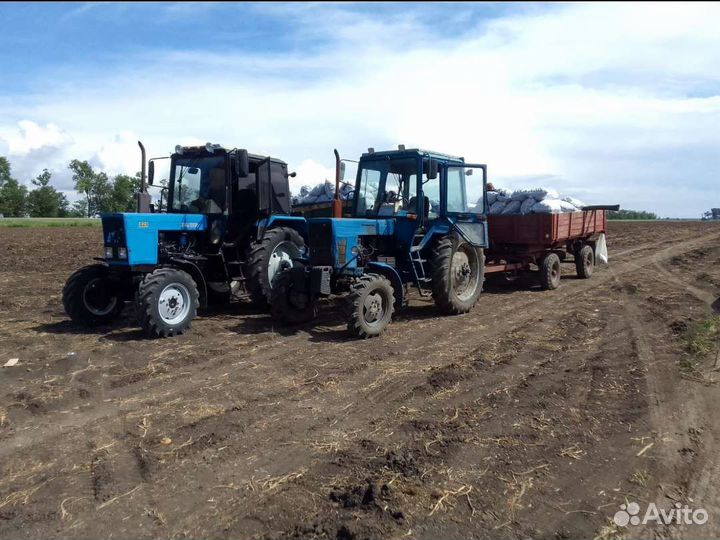 Услуги тракторами