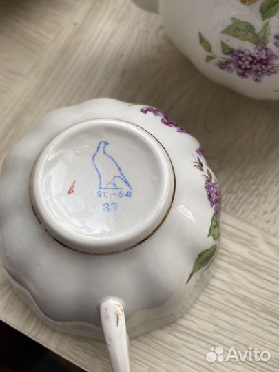 Чайный сервиз СССР остатки цена за все