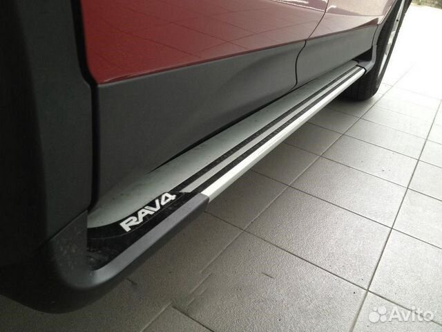 Пороги Toyota RAV 4 CA40 2012-2015 Логотип S660