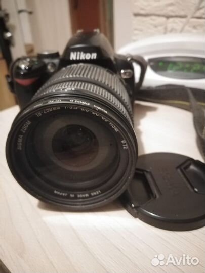 Nikon D60 Новый аккум + Sigma 18-250