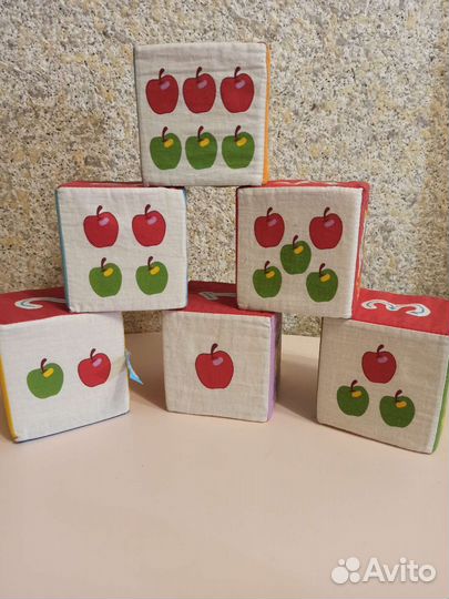 Развивающие кубики