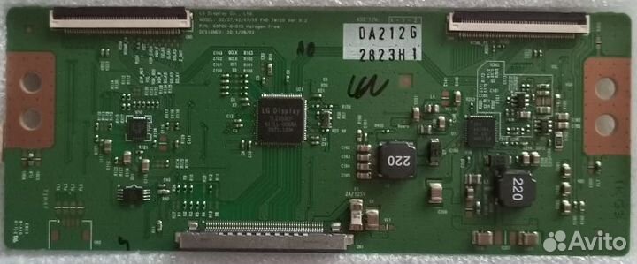 Плата T-CON 6870C-0401B для телевизора LG