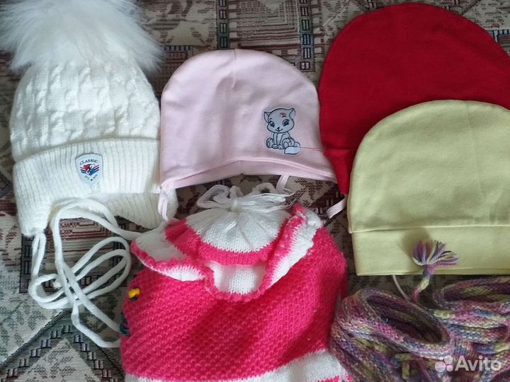 Большой пакет одежды для девочки с3м до года