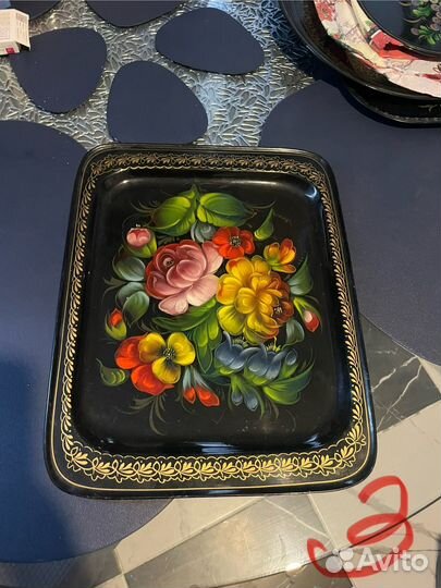 Подносы жостово СССР