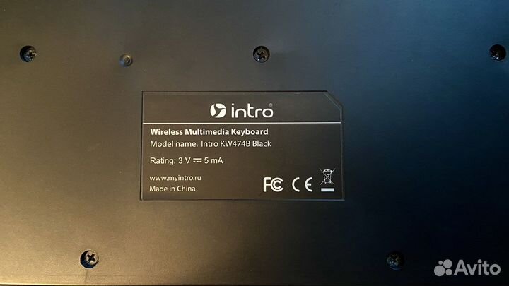 Клавиатура беспроводная Intro