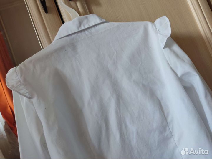 Блузка белая школьная