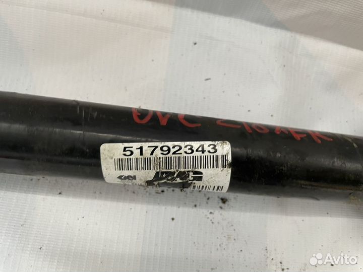 Привод правый opel vectra c z18xer