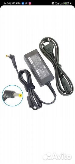 Блок питания для монитора Acer 19V, 2.37A, 45W