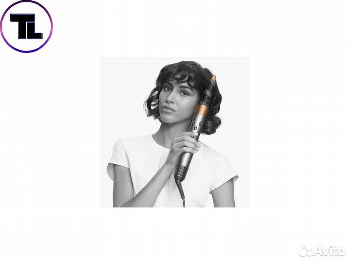 Фен-стайлер Dyson Airwrap Long HS05 fucsia nickel