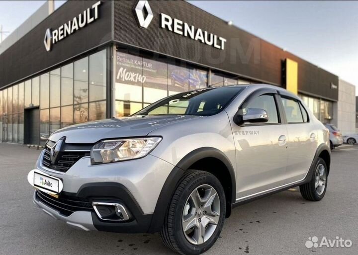 Renault Logan Stepway 1.6 AT, 2021, 39 700 км