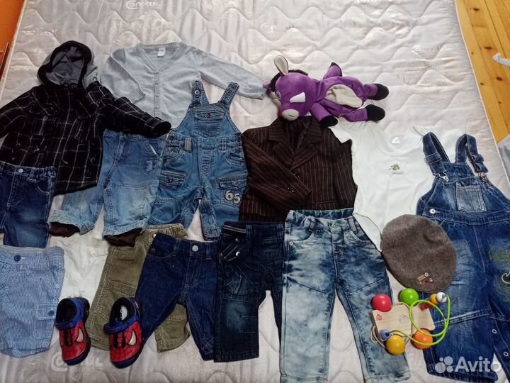 Вещи пакетом на мальчика от 0 до года