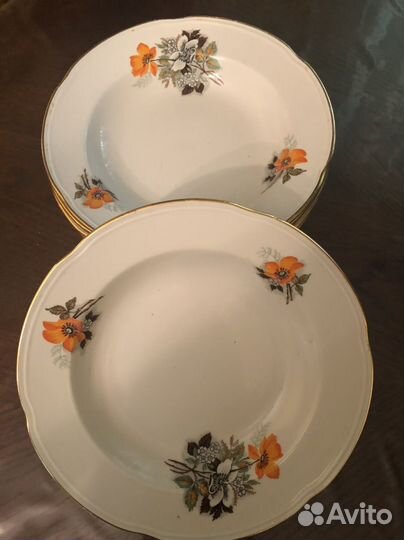 Тарелки глубокие