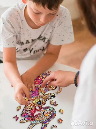 Деревянный пазл Благородный олень (M/137) (Chapa)