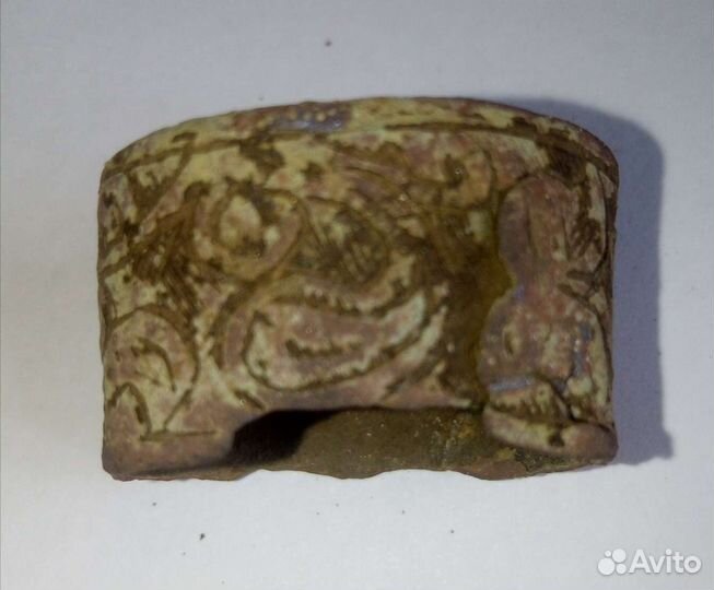 Тыльник старинного ножа 17-18век