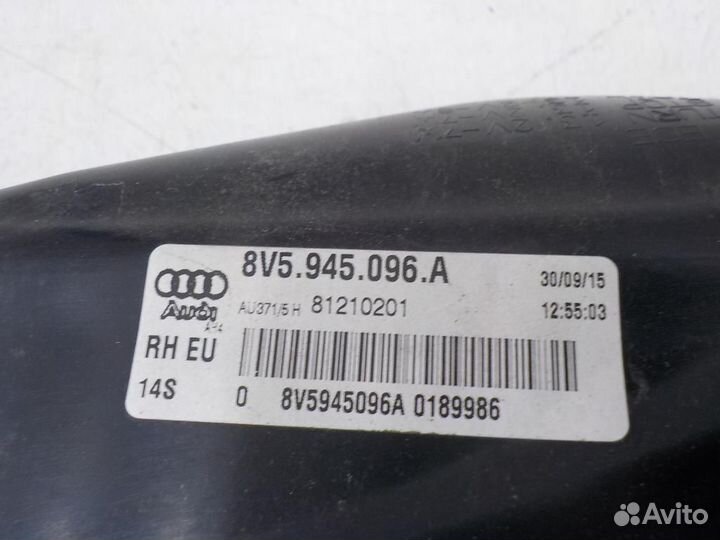 Фонарь задний наружный правый Audi A3/RS3/S3