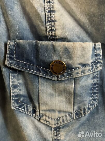 Женское джинсовое платье