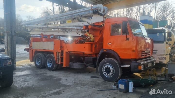 Автобетононасос КАМАЗ АБН-32 (шасси КамАЗ 65115), 2007
