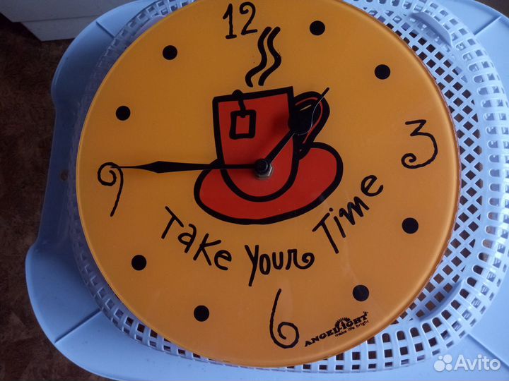 Часы б,у, чаша -дерево-хохлома и др