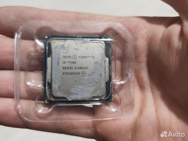 Процессор intel core I5-7500 3.40GHZ