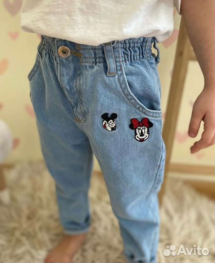 Джинсы для девочки zara