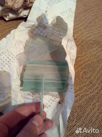 Стекла предметные