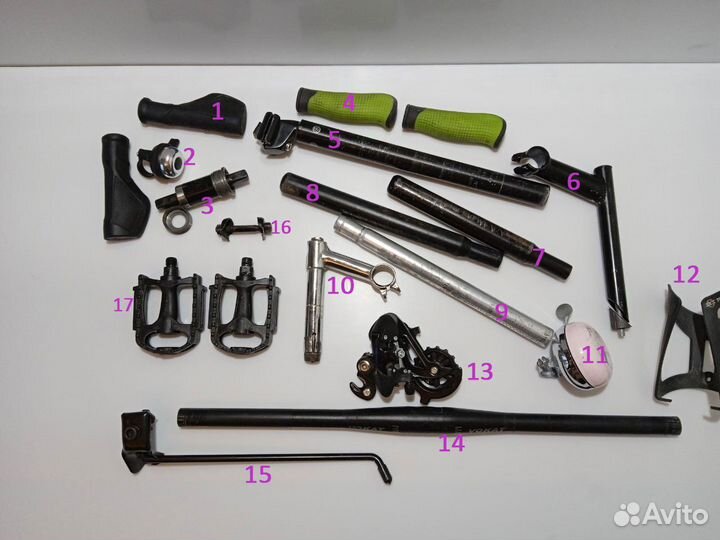 Запчасти для велосипеда Stels, Stark, Ашанбайк