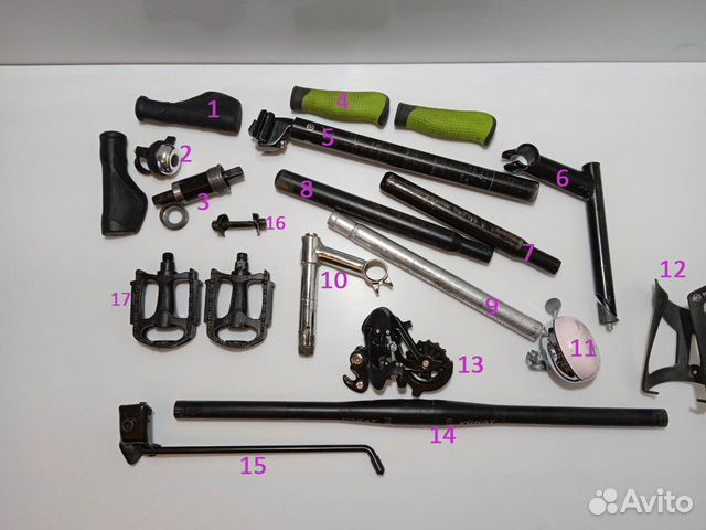 Запчасти для велосипеда Stels, Stark, Ашанбайк