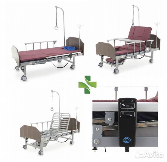 Кровать электрическая c функцией «кардиокресло»