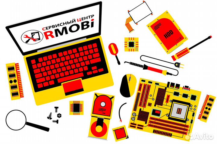 Ремонт телефонов/ноутбуков/телевизоров