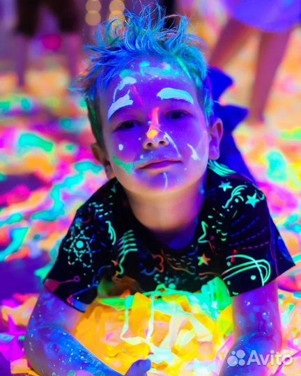 Неоновая вечеринка на день рождения