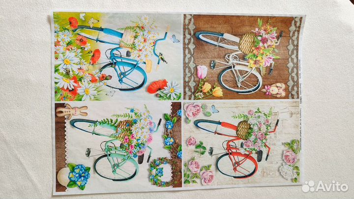 Декупажные карты прованс