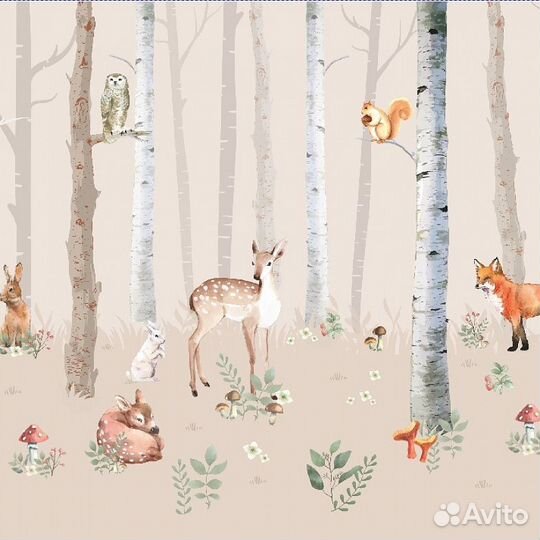 Детские фотообои 