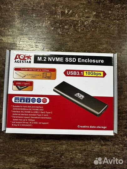Внешний корпус для SSD AgeStar 31ubnv1C