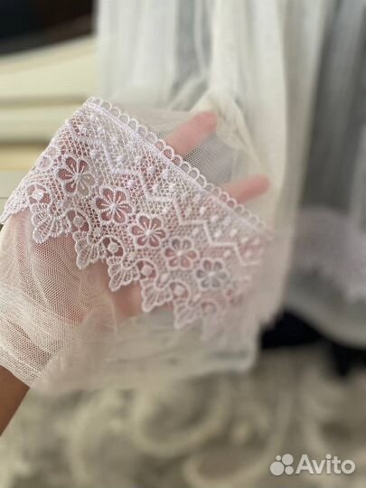 Синее школьное платье