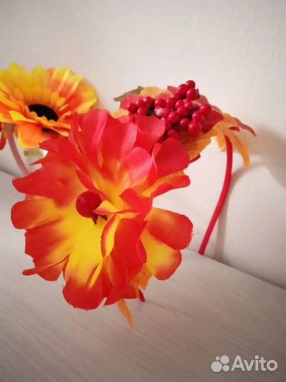 Ободок на праздник Осени