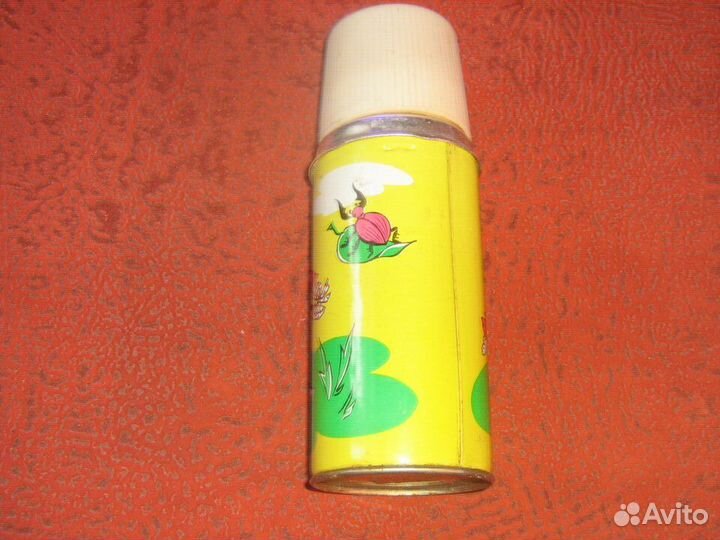 Термос детский роспись СССР Девочка и кузнечик