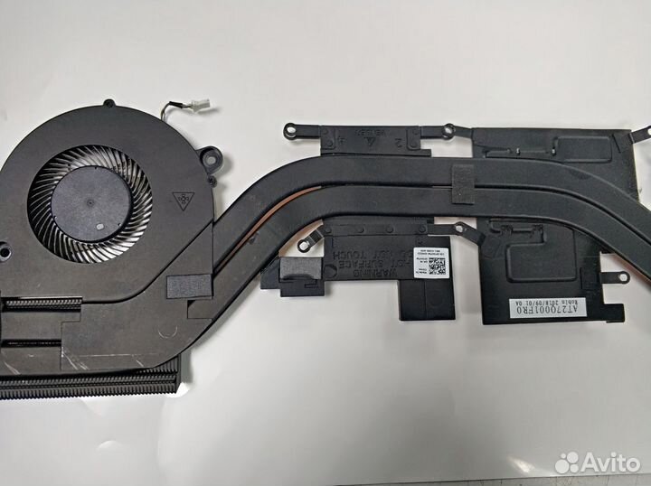 Система охлаждения для ноутбука Dell G5 15 5587