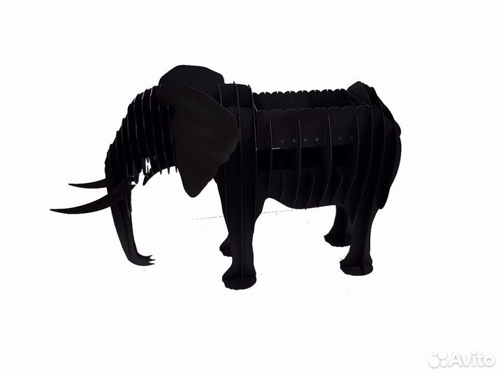 Мангал Слон Большой объемный 3D