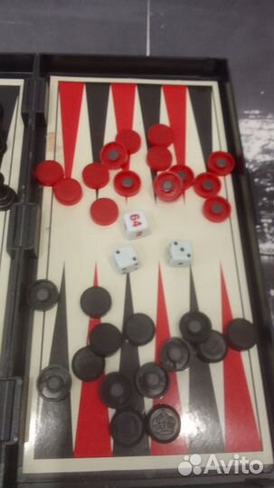 Шахматы нарды шашки 3 в 1