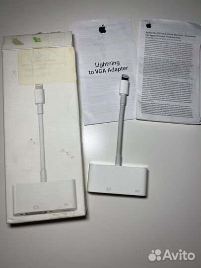 Переходник Apple Lightning - VGA