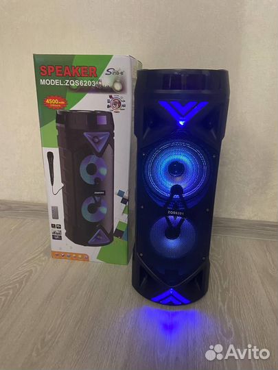 Большая мощная блютуз колонка