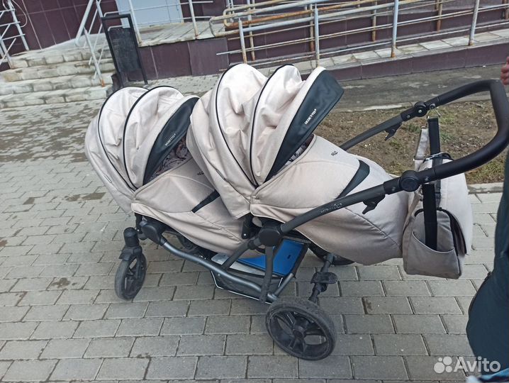 Коляска для двойни или погодок Bebetto42