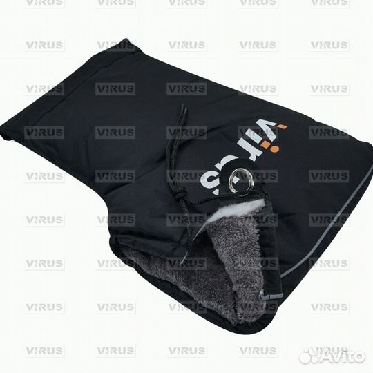 Перчатки-муфта (Virus) для электровелосипеда