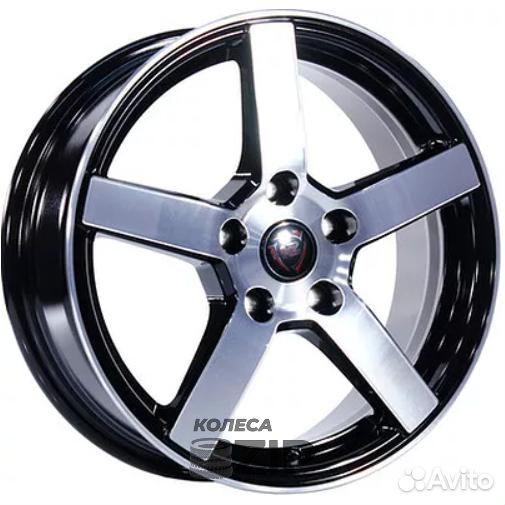 NZ R-02 6.5x16 5*114.3 ET46 DIA67.1 BKF Литой