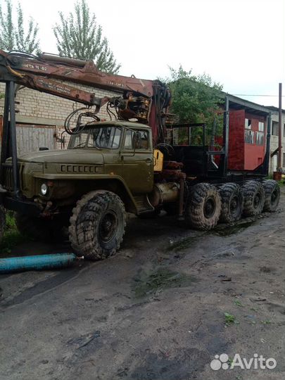 Урал 4320 с КМУ, 1989