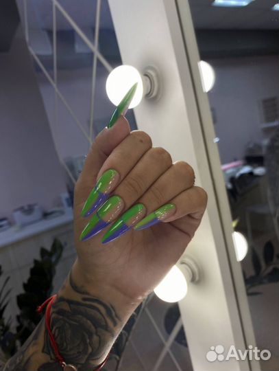 Маникюр гель лак