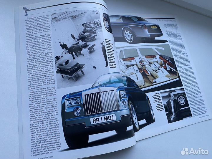 Журнал Rolls-Royce Phantom (янв. 2003)