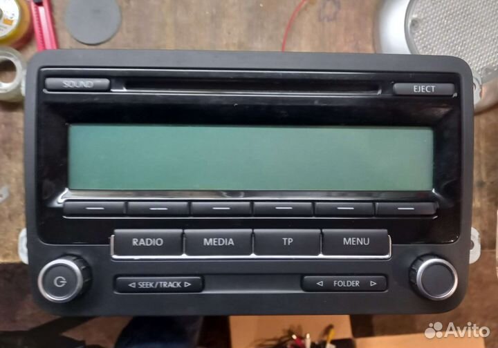 Штатная магнитола passat b6